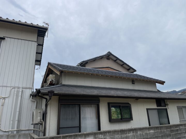 香川県小豆郡小豆島町M様邸　屋根葺き替え工事